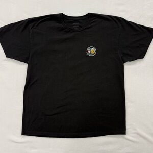 Vans Black Short Sleeve Tee with Graphic